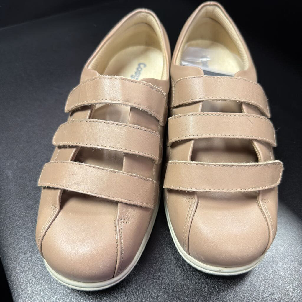9.5 CosyFeet Alison Extra Roomy Leather Shoes Extender Straps Included