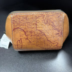 Patricia Nash Travel case Cassini Leather Signature Map Print