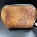 Patricia Nash Travel case Cassini Leather Signature Map Print