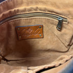 Patricia Nash Wristlet Cassini Leather Signature Map Print