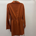 SM L/S Button Front Solid Romper