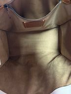 Coach Field Tote 40 Horse & Carriage Motiff In Cream