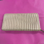 Coach Pleated Wallet As Is