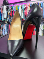 6 Christian Louboutin So Kate 120mm Pumps Black Leather