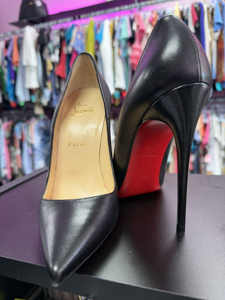 6 Christian Louboutin So Kate 120mm Pumps Black Leather