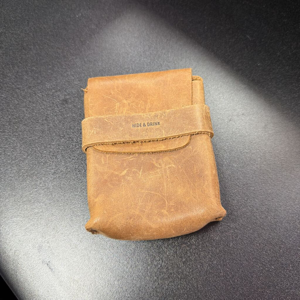 Hide & Drink Leather Flask Holder
