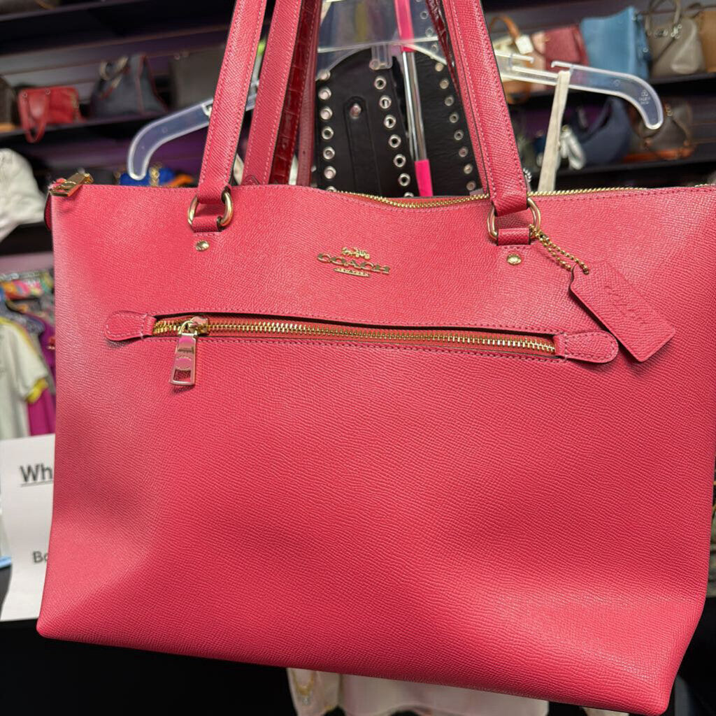 Coach Gallery Tote Vibrant Crossgrain