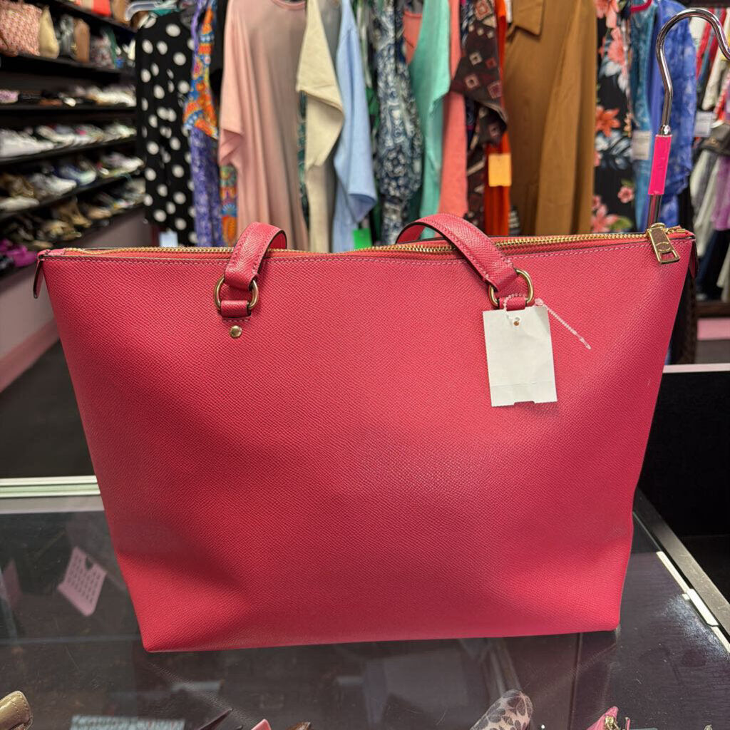 Coach Gallery Tote Vibrant Crossgrain