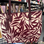 Kate Spade Jana Smooth Foliage Large Tote