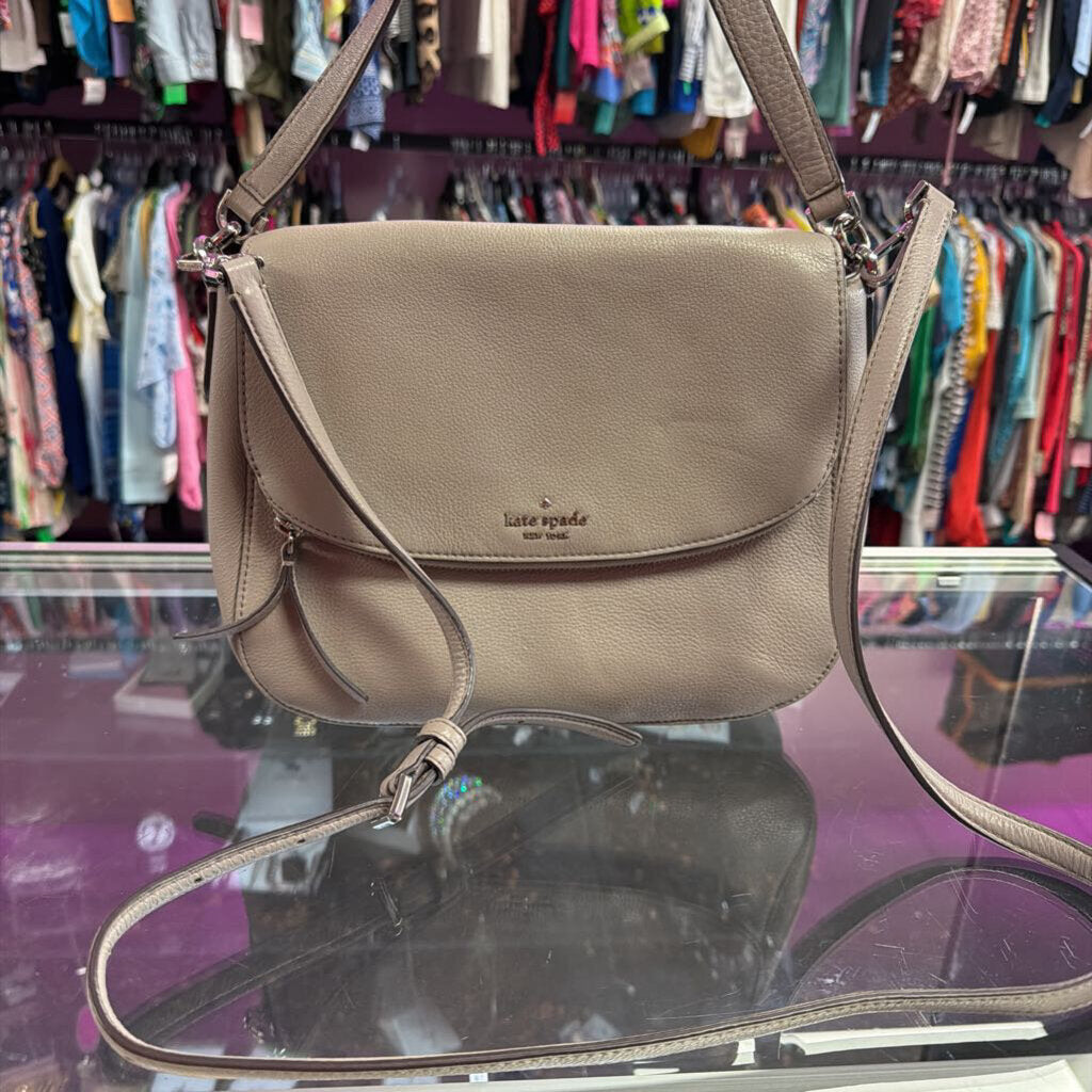 Kate Spade Jackson Medium Flap Pebbled Shoulder Bag