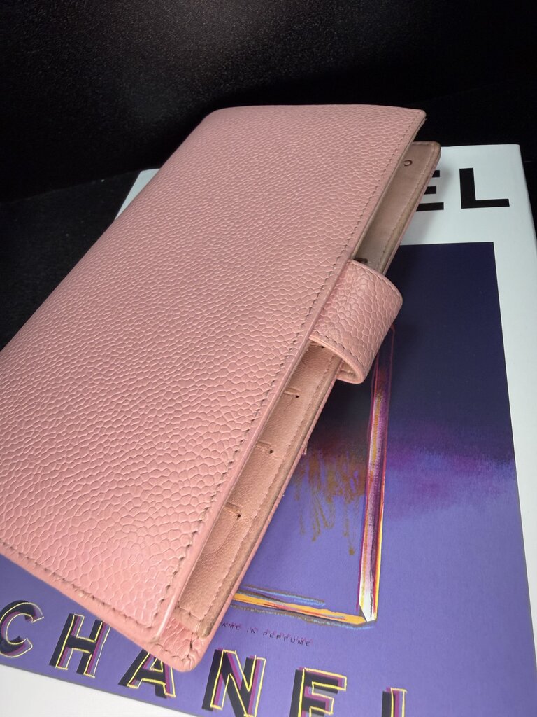 Chanel Caviar Pink wallet