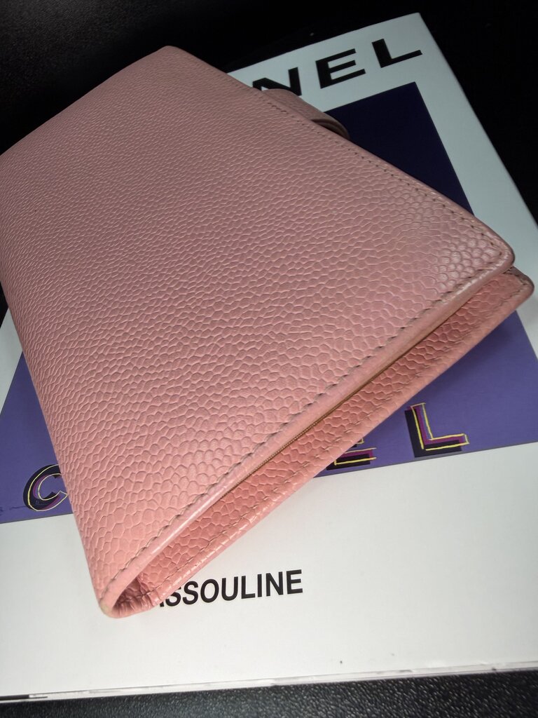 Chanel Caviar Pink wallet
