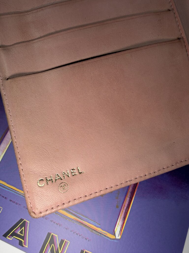 Chanel Caviar Pink wallet