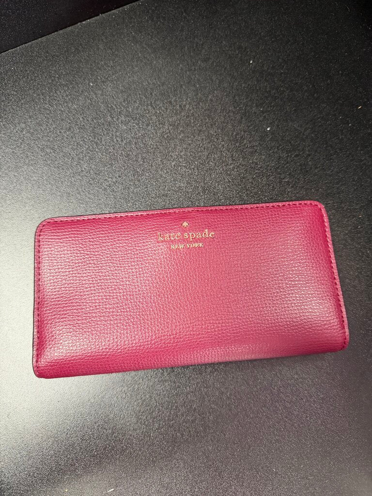 Kate Spade Large Continental Wallet Grained Leathr