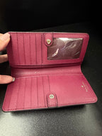 Kate Spade Large Continental Wallet Grained Leathr
