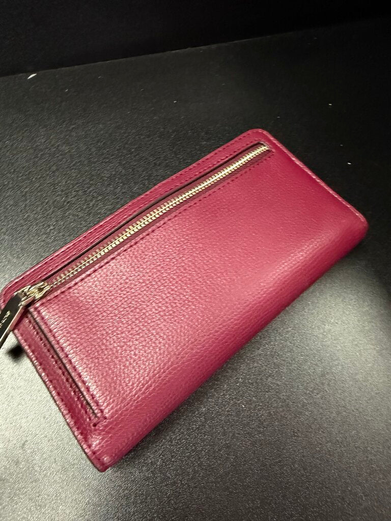 Kate Spade Large Continental Wallet Grained Leather