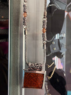 Vintage Premier Designs "Tigress" Necklace 19'