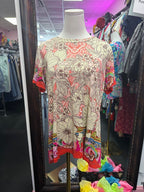 MD Johnny Was The Janie Favorite S/S Crew Neck Swing Tee Multi Floral