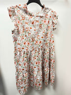 LG C/S Floral Stretch Bust Layered M/C Dress