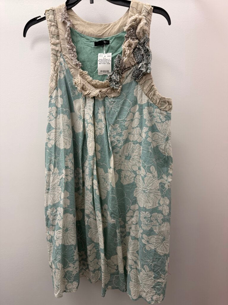 LG Ryu Sleeveless Floral Print tent Dress