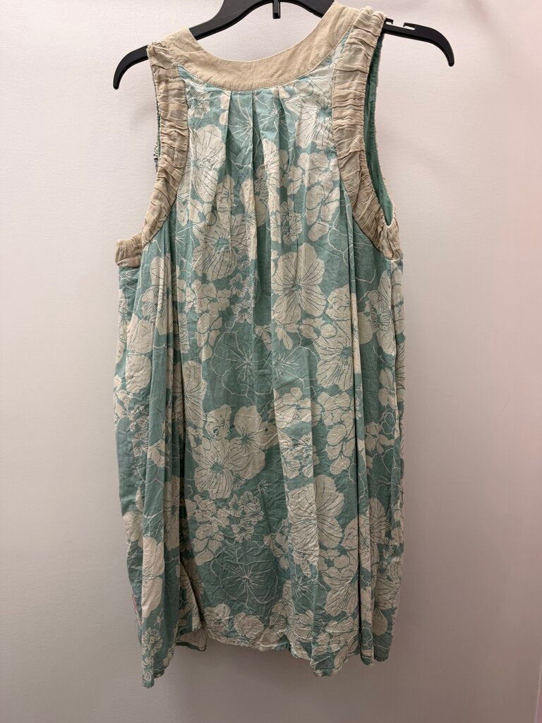 LG Ryu Sleeveless Floral Print tent Dress