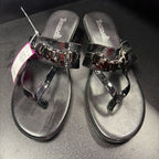 10 Toscanella Thong Dress sandal Kitten Heel