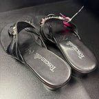 10 Toscanella Thong Dress sandal Kitten Heel