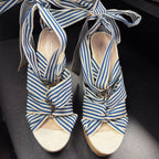 8 Coach Kimi Knotted Grosgrain Platform Sandal