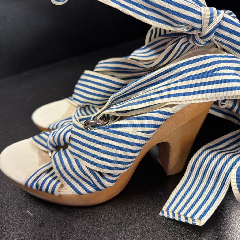 8 Coach Kimi Knotted Grosgrain Platform Sandal