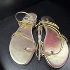 6 Party Toe Loop Gladiator Flat Sandal