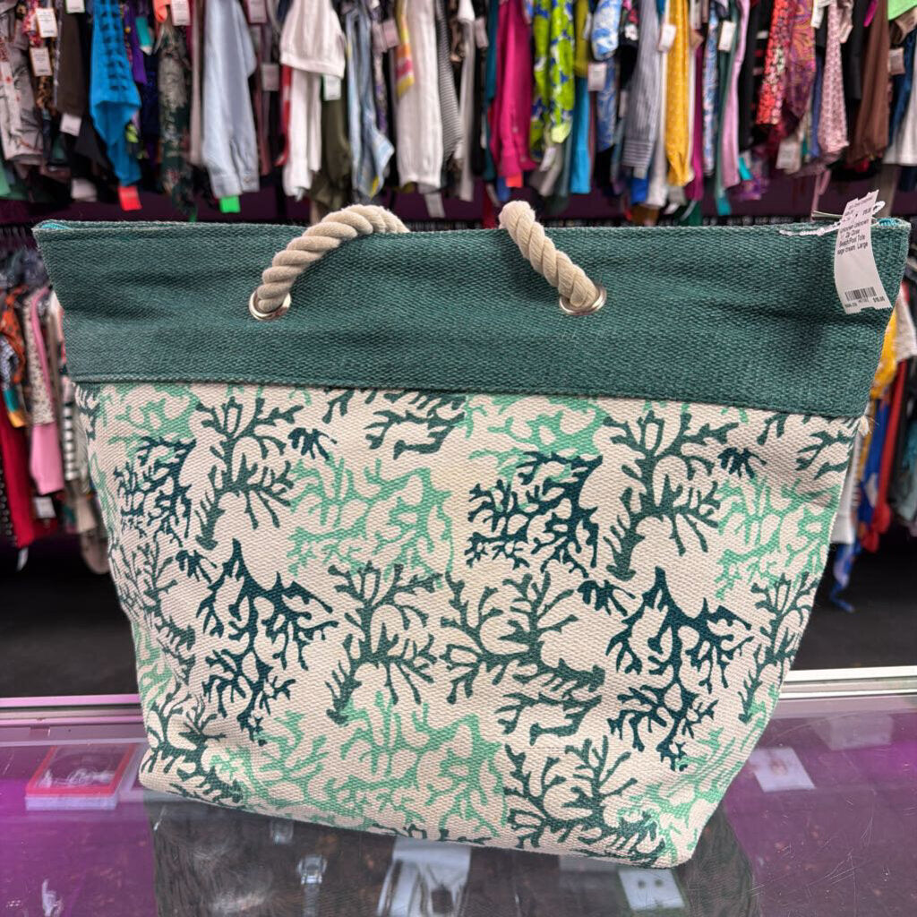 Unknown Zip Close Beach/Pool Tote