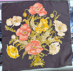 Savatore Ferragamo VTG floral silk scarf