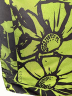 Gucci VTG Silk Scarf Floral