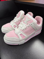 9/39.5 Louis Vuitton Calfskin Monogram LV Trainer