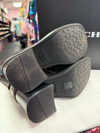 6.5 Coach Loved Leather Scuplt C Bootie Fits Like 7