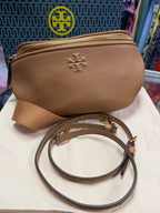 Tory Burch Thea Belt Bag 2 straps Pebbled Leather