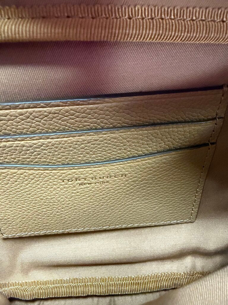 Tory Burch Thea Belt Bag 2 straps Pebbled Leather