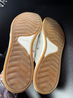 9 Clarks Cloudsteppers Breeze Shore Slip-on Mules Floral Canvas