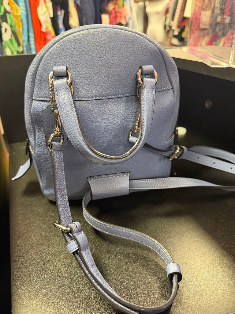 Coach F30530 Andi Mini refined Leather Sky Blue