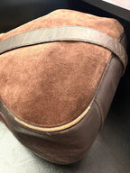 Gucci Two-Way Bamboo Suede Leather Hobo
