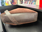 Gucci Two-Way Bamboo Suede Leather Hobo