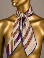Oscar de la Renta Vintage Silk Scarf