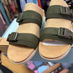 11 Lifestride Olive Neoprene Sandal NIB