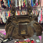 Coach VTG Signature Mono Structured Opening Hobo