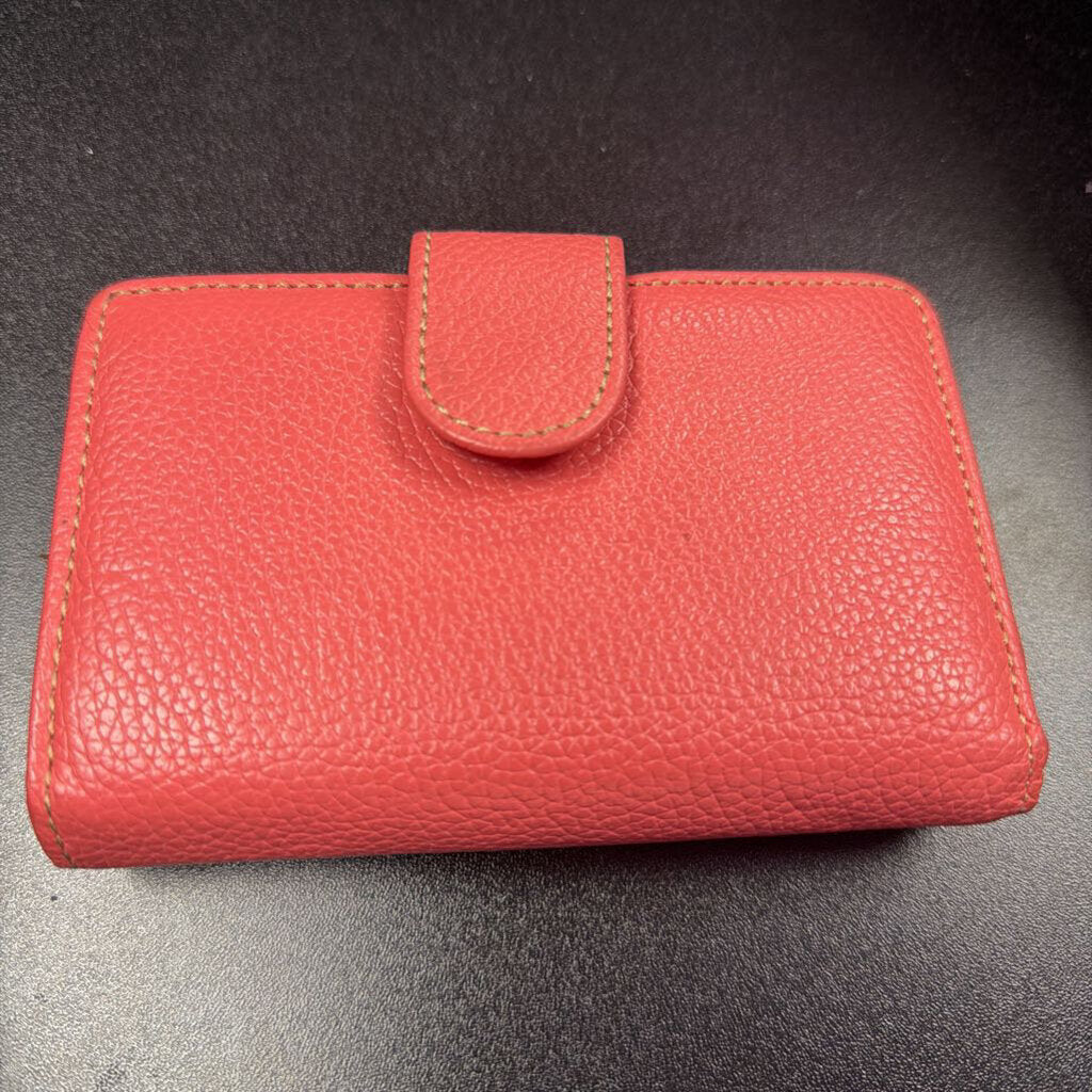 Genuine Leather Pebbled Bi-Fold Wallet