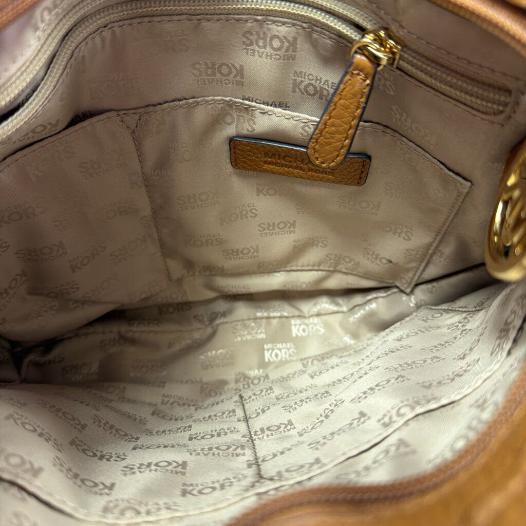 Michael Kors Jet Set Pebbled Crossbody