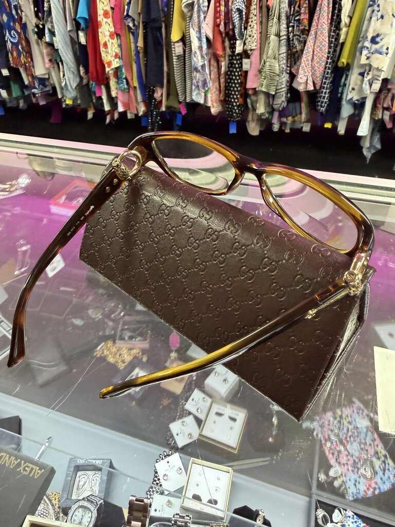 Gucci 3771 Tortoise Shell Horsebit Glasses will Need RX