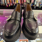 7 Crown & Ivy Loafer Crystal Embellishment Chunky Sole