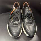 9 Clarks Nalle Lace Up Leather Side Zip Sneaker