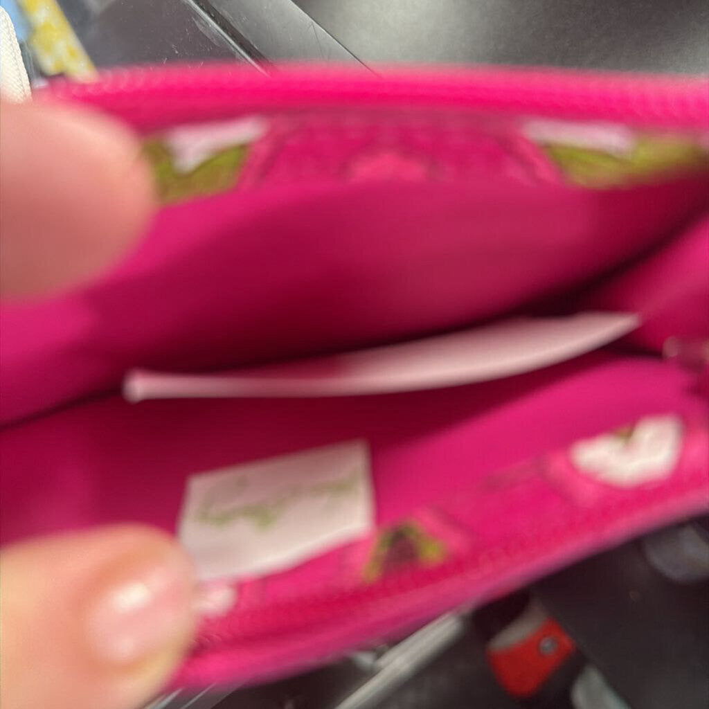 Vera Bradley Leather Card/Id Card Holder
